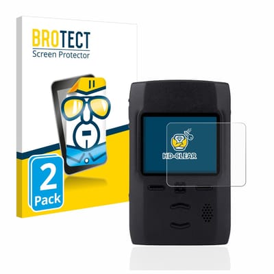 BROTECT - Screenprotector voor Motorola Advisor TPG2200 - Folie Beschermfolie transparant 2 Stuks