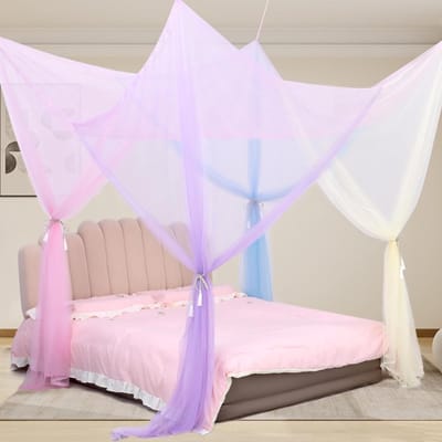 Bedluizenwerend Net voor Bed - Hangend Bedgordijn voor Volwassenen en Kinderen - Ideaal voor Dubbele Bedden en Kamers