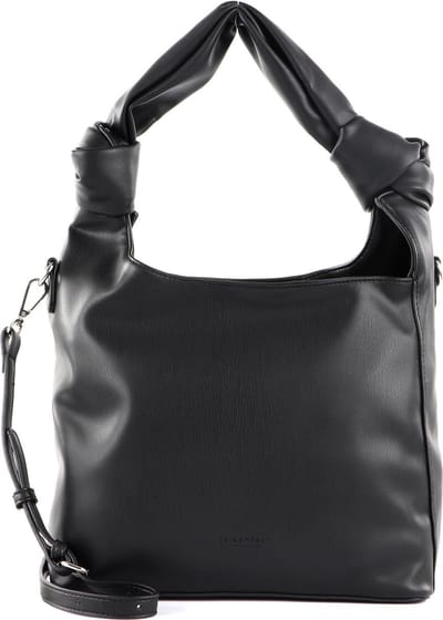 SEIDENFELT MANUFAKTUR Schoudertas SFM225 Hobo Black Zwart