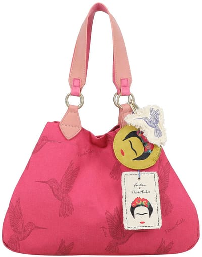Fritzi aus Preußen shopper Fritzi x Frida Kahlo Izzy Limited Kolibri Canvas Shopper Pinki roze