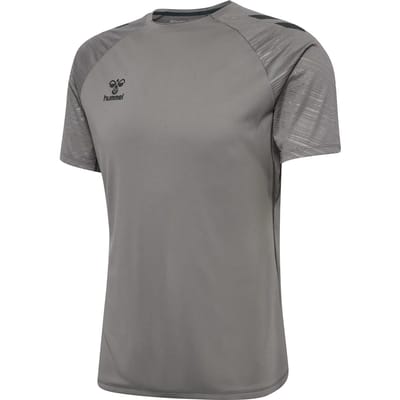 Hummel Pro Training T-shirt Met Korte Mouwen Grijs L Man