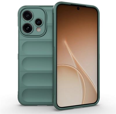 Coverup Hoesje - Geschikt voor OPPO Reno15 Hoesje - Coverup Hands-On Rugged Back Cover - Groen