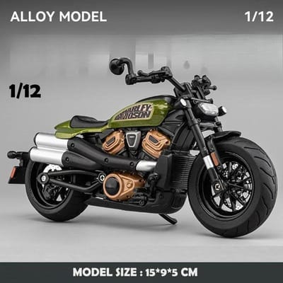 1:12 Sportster S Motorfiets Legering Model Diecast Race Motorfiets Speelgoed Kinderen Cadeau Collectie Miniatuur Auto