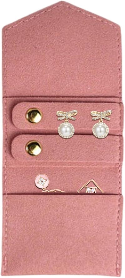 Famanu – Opvouwbare sieraden organizer voor reizen, compacte etui voor ringen en accessoires