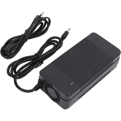 58.8V 2A Elektrische Scooter Stroomadapter Brandwerende Behuizing Batterijlader voor Elektrische Fiets 100‑240VEU Stekker