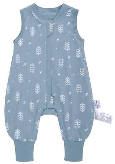 Slaapzak met Voeten voor Peuters - 1,0 TOG - Comfortabel en Praktisch - Geschikt voor Lente en Herfst - 100% Katoen - L/85-95 cm