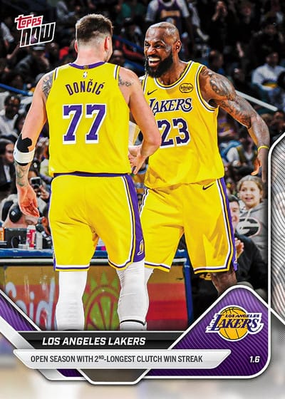 Topps Los Angeles Lakers - 2025-26 NBA Trading card nr.116