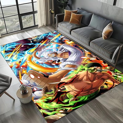 27 Stijl Nieuwe One PIECE-E Anime Cartoon Vloerkleed Tapijt voor Woonkamer Slaapkamer Huisdecoratie, Vloermat Antislip voor Bank Deurmat Kinderen 40x60cm( 15x23in )