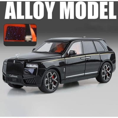 1/24 Rolls Royce Cullinan SUV Legering Luxe Auto Model Diecasts Metaal Auto Voertuigen Model Geluid Licht Simulatie Kinder Speelgoed Cadeau
