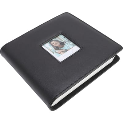 288 Zakjes Fotoalbum Geschikt voor Polaroid Go Instant Camera PU Leer PP Klein Fotoalbum Boek zwart