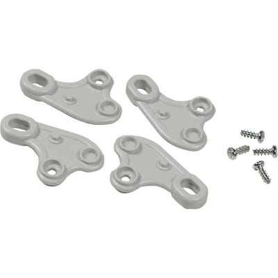 Schneider Electric TBS Wandbevestiging Beugel-Set - NSYAEFTB [4 Stukken] [8 Stuks]