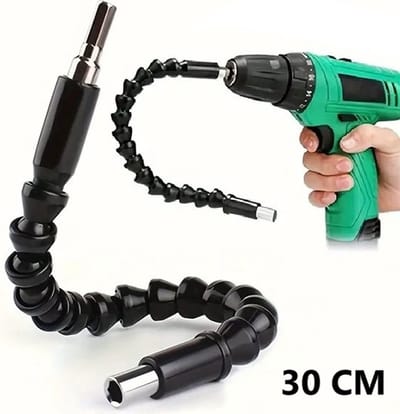 Flexibele Boor Opzetstuk I Bit Houder I Bithouder I Bithouder Magnetisch 1/4 Elektrische Boor Schroefmachine I 295 MM