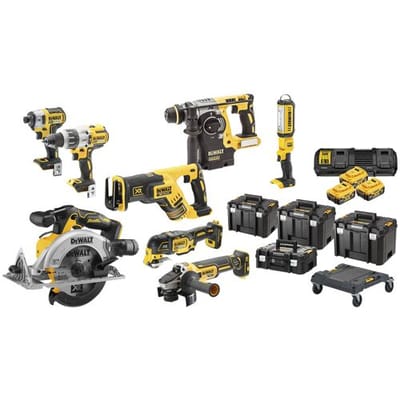 DeWALT DCK853P4T - Accu Combiset Brushless 8-Delig - 18V XR in TSTAK