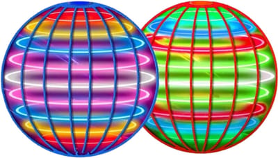 Nivard Flying Ball - Spinner - Magic - Heli - Boomerang - Boomerang Bal - Blauw en Rood