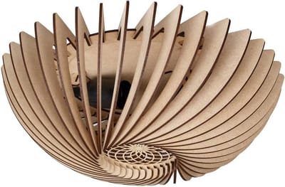 Blij Design - Plafondlamp Orb Ø 36 cm naturel