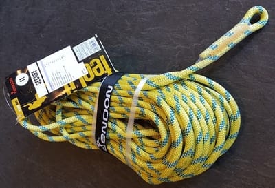Tendon StaticTouw SECURE Ø11 mm, met 2 x aangenaaid oog op de uiteinde, rol 30m of 50m - rol 50 m