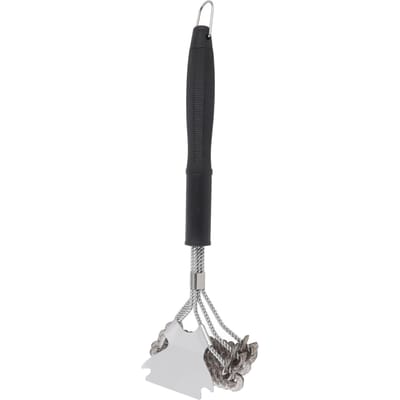 Huishoudelijke Stalen Draad Barbecue Grill Reinigingsborstel BBQ Reiniger Grillaccessoires black
