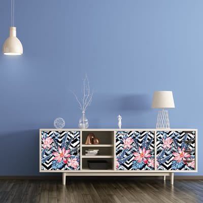 Tropische meubelsticker tearapat 40 x 60 cm