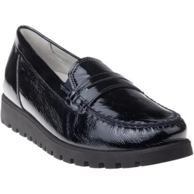 Waldlaufer - 549002 H-Hegli - Instappers - Kleur: Blauw - Maat: 40
