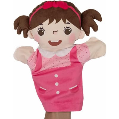 Familie Zacht Knuffel Pop Cospaly Broer Zus Papa Mama Pluche Pop Educatief Babyspeelgoed Kawaii Hand Vinger Volledig Lichaam Marionet 25cm