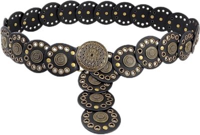 Vintage Tailleband voor Dames, Bohemian Stijl, Western Design, Modieuze Accessoires voor Elke Gelegenheid