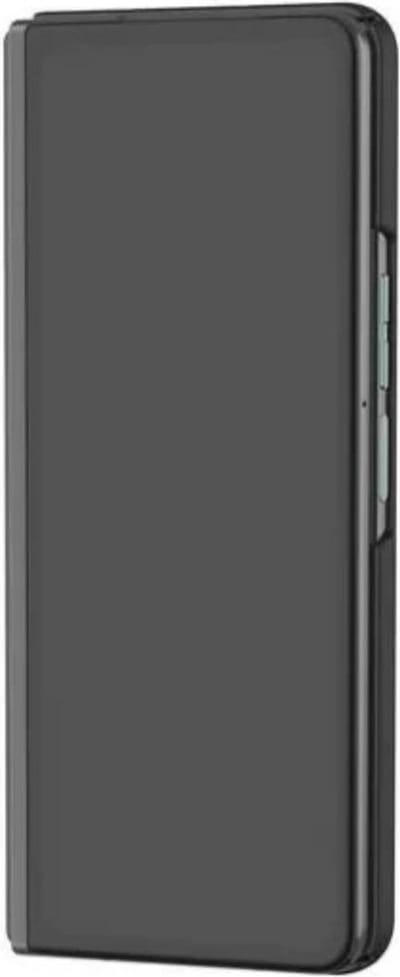 Mercury, Hoesje geschikt voor Samsung Galaxy Z Fold 3 - Versterkt Supergrip, Zwart