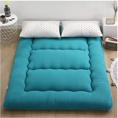 Japanse Vloermatras - Oprolmatras Futon - Comfortabel Slapen - Met Wasbare Hoes - 100x200cm - O