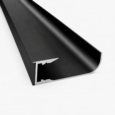 Zwart aluminium profiel 2m voor led lint