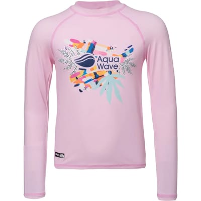 UV-bestendige T-shirt met lange mouwen voor meisjes Aquawave Uver