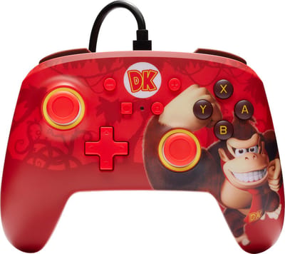 PowerA Bedrade Controller - Nintendo Switch - Donkey Kong Flex - 3m USB-kabel