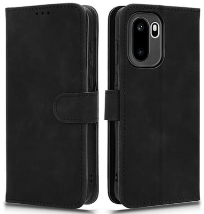 Coverup Hoesje - Geschikt voor OnePlus 15R Hoesje - Coverup Book Case - Zwart