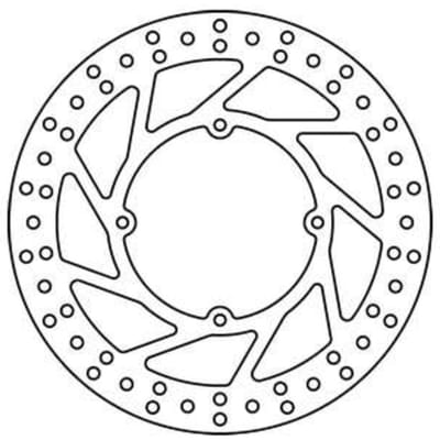 Remschijf TRW MST306, 1 Stuk