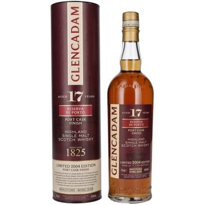 Glencadam 17 Years Old Reserva de Porto Port Cask Finish 46% Vol. 0,7l in geschenkverpakking