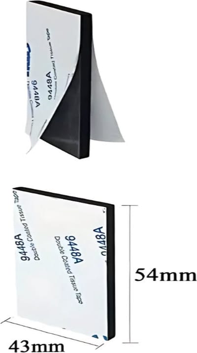 Togadget ® - Sterke VHB dubbelzijdige foam tape zonder sporen - Zelfklevend EVA foam met hoge kleefkracht 10X