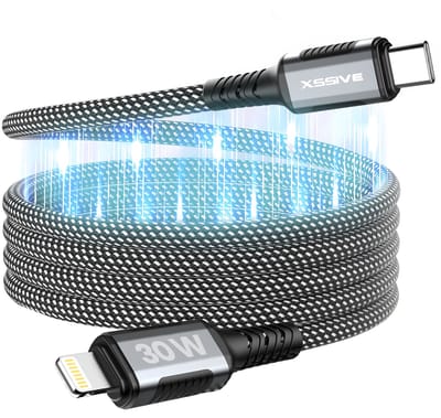 Xssive Oplader Kabel geschikt voor iPhone Kabel geschikt voor Lightning - Oplaadkabel - USB C kabel - Lader kabel