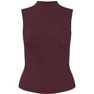 ESMARA Dames top zonder mouwen (Bordeaux, M (40/42))