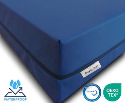Easy Bedden® Zorgmatras Matras - Incontinentie - Waterdicht - Medium Koudschuim HR45 - 70x200 - circa 14 cm - Anti Bacterieel - CertiPUR® en Oekotex gecertificeerd - 100 % Veilig