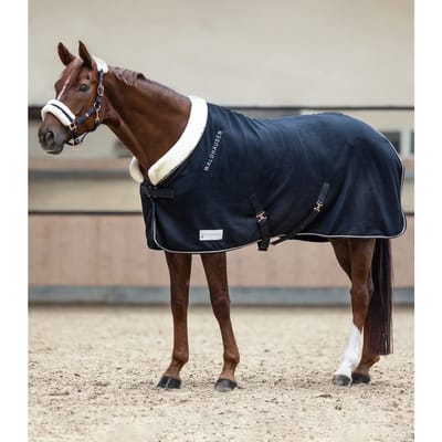 Fleecedeken voor paarden Waldhausen Modern Rosé