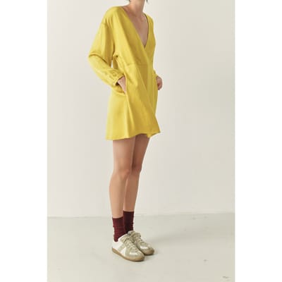 American Vintage Mid-length Dress Mordore Size: S | Mini Dresses Outlet | Dames | Geel