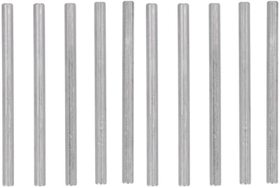 10 Stuks RVS Hexagonale Staven, Diameter 5mm en Lengte 75mm voor Draaibank en Technische Toepassingen