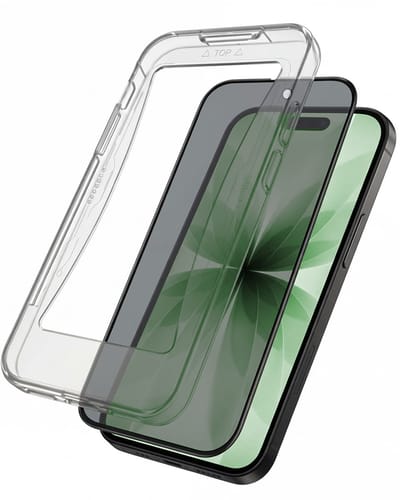 Screenprotector Geschikt voor Apple iPhone 17 - Met Installatie Kit - Privacy Filter - Beschermglas - Flexibel Glas - Tempered Glass - Screen Protector