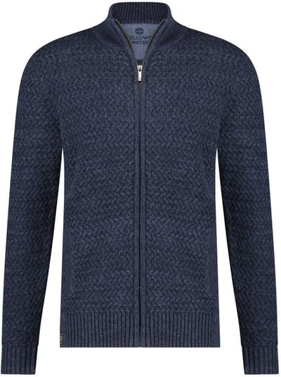 Fellows United Vest small cable rough Navy (32.1106 - 110)