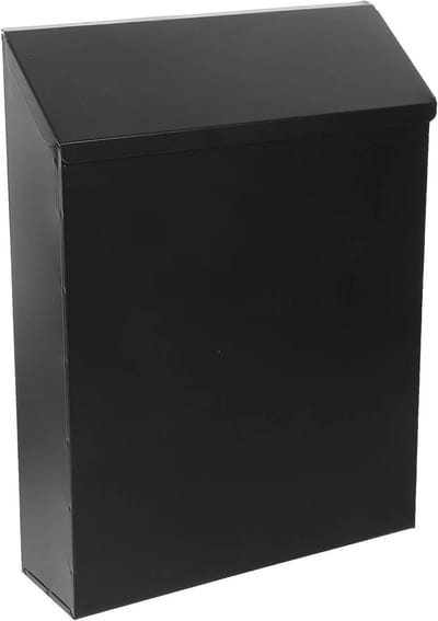 Brievenbus - Brievenbus buiten - Suggesties verzamelen - Afsluitbaar muurmodel - 2.8 kg - Grijs