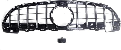 Voorste Radiatorrooster - Motorkap Mesh - Auto Styling - GT-stijl look - 1 kg - Zilver