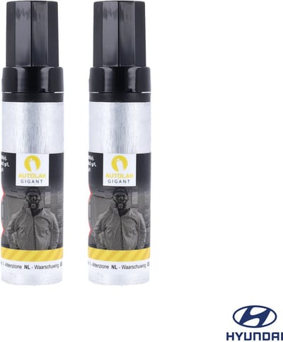 HYUNDAI - lakstift (set)- WW2 - WHITE CREAM-MET.