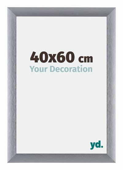 Your Decoration - Fotolijst 40x60 cm - Aluminium - Zilver Geborsteld - Tucson