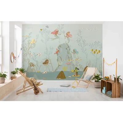 Fotobehang Mermaids - Meerkleurig - 2,80m X 350cm