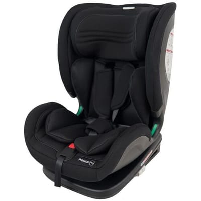 Prénatal Autostoel Syl - i-Size - 5-Punts Gordel - Verstelbaar Hoofdsteun - Isofix & Toptether - Zwart - Meegroeistoel 76-150 cm