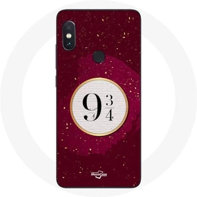 Hoesje - Harry Potter - Xiaomi Redmi Note 5 Pro - Rood - Flexibel - Perron 9 3/4