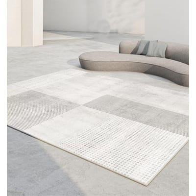 Eenvoud Geometrisch Tapijt Woonkamer Licht Luxe Decoratie Bankgebied Vloerkleden Antislip Slaapkamer Lounge Zachte Vloermat Wasbaar 50x80cm small mat